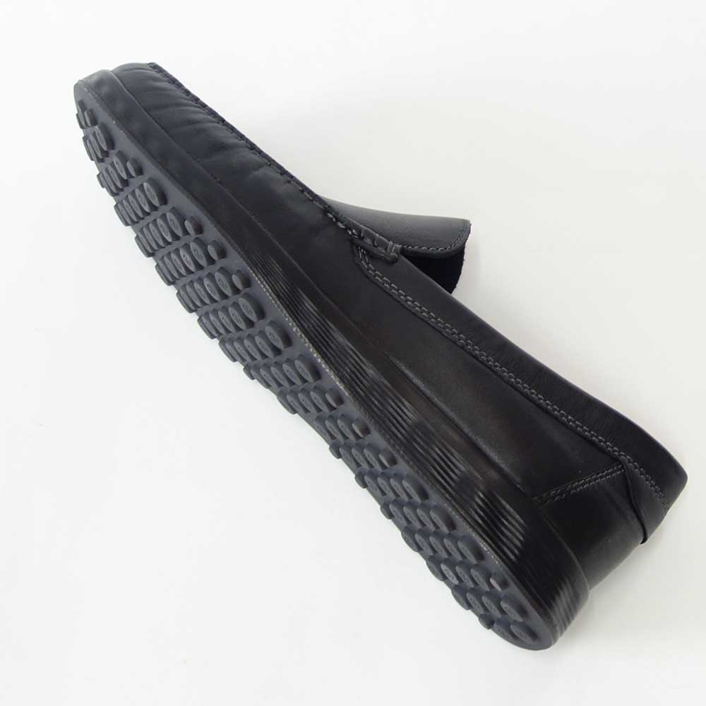 エコー ECCO S-LITE MOC MEN'S SLIP-ON   54051401001 ブラック（メンズ）上質レザーのビジネスシューズ スリッポン スクエアトゥ「靴」