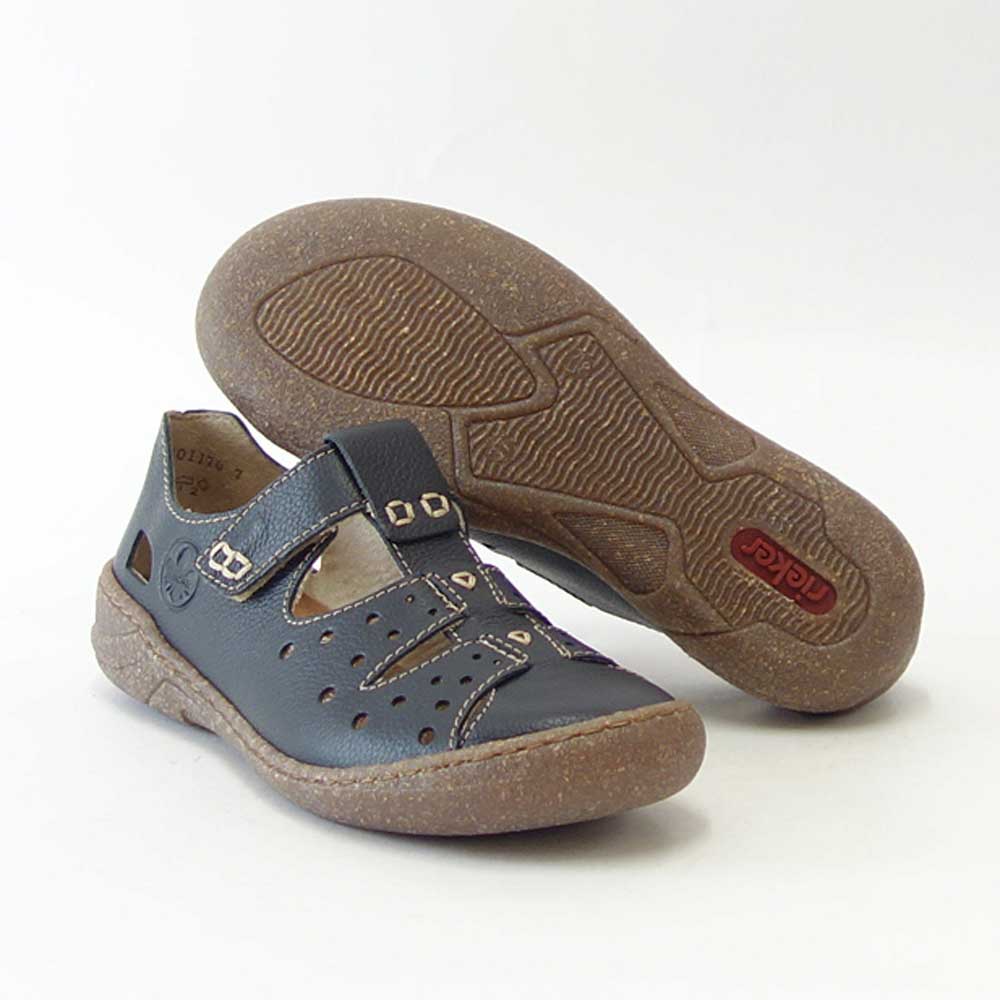 SALE 30%OFF】 rieker リーカー 54555-14 ブルー （レディース