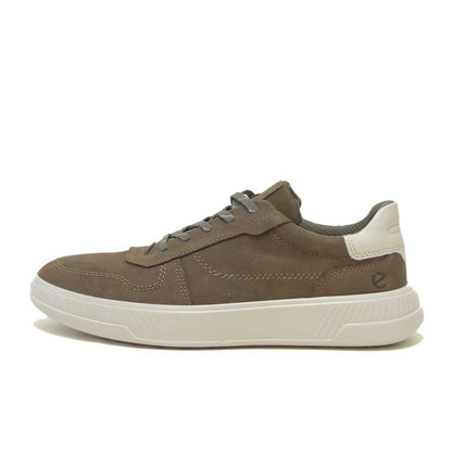 エコー ECCO MOVE M SNEAKER 55162461395 DARK CLAY/GRAVIER （メンズ） 快適な履き心地のレザースニーカー  レースアップ ウォーキングシューズ 旅行「靴」