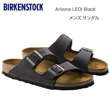 BIRKENSTOCKビルケンシュトックARIZONA（アリゾナ）ブラック552111（レギュラーフィット幅広）天然皮革メンズサンダルビルコフロー「靴」