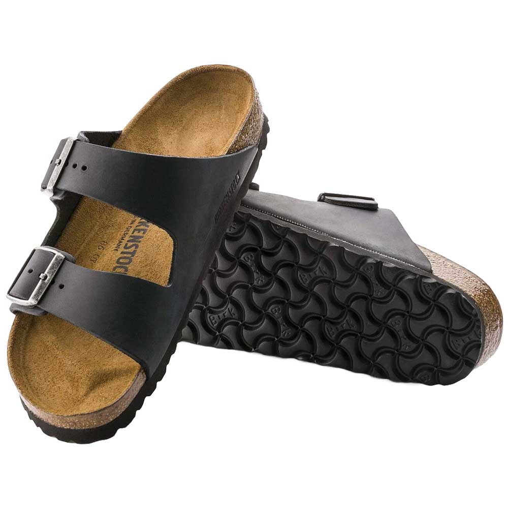 BIRKENSTOCKビルケンシュトックARIZONA（アリゾナ）ブラック552111（レギュラーフィット幅広）天然皮革メンズサンダルビルコフロー「靴」