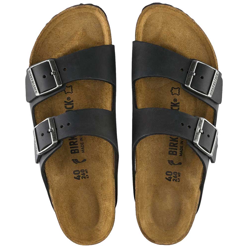 BIRKENSTOCKビルケンシュトックARIZONA（アリゾナ）ブラック552111（レギュラーフィット幅広）天然皮革メンズサンダルビルコフロー「靴」