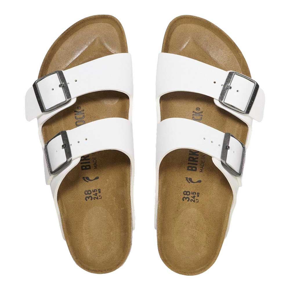 BIRKENSTOCKビルケンシュトックARIZONA（アリゾナ）ホワイト552683（ナローフィット幅狭）ドイツ生まれの快適サンダル「靴」