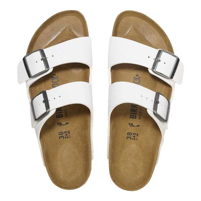 BIRKENSTOCKビルケンシュトックARIZONA（アリゾナ）ホワイト552683（ナローフィット幅狭）ドイツ生まれの快適サンダル「靴」