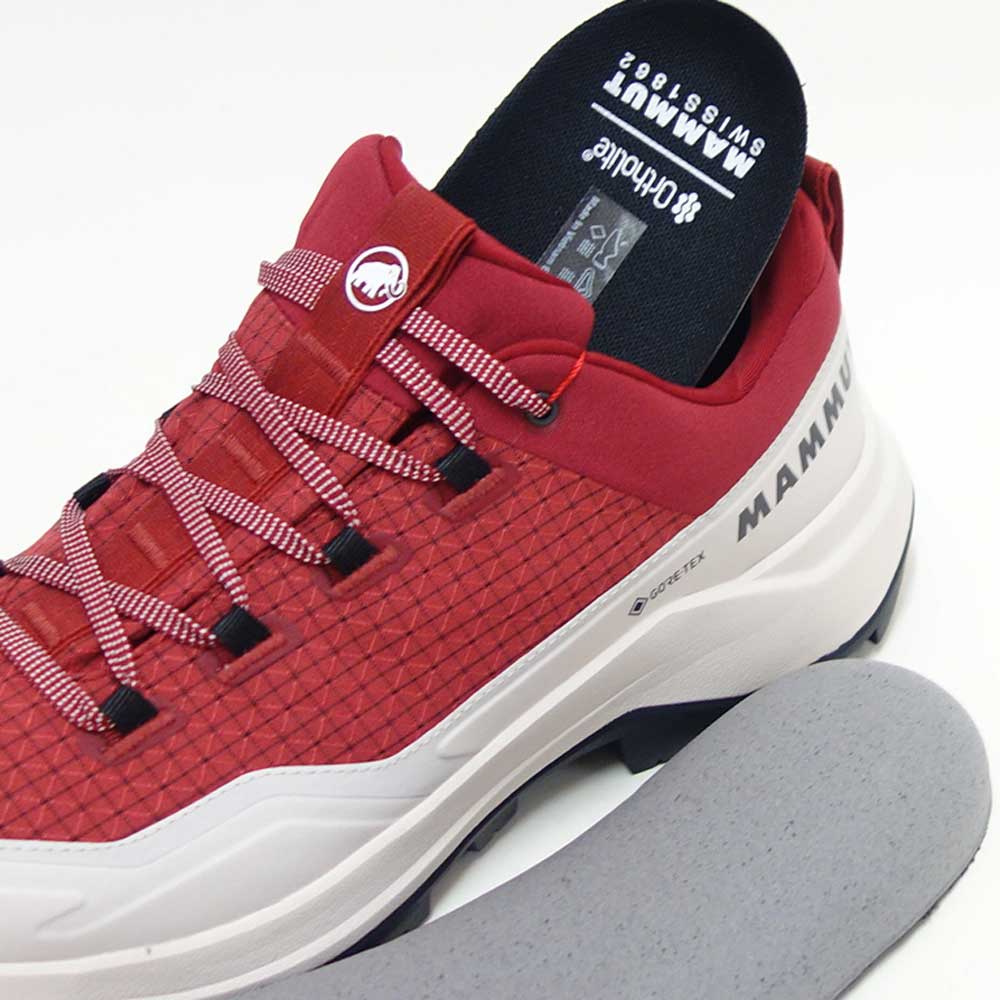MAMMUTマムートSertigIIILowGTXMen303005590（メンズ）カラー：darkmammutred-moonbeam(3826)アウトドアスニーカーウォーキングシューズ防水ハイキングシューズ「靴」