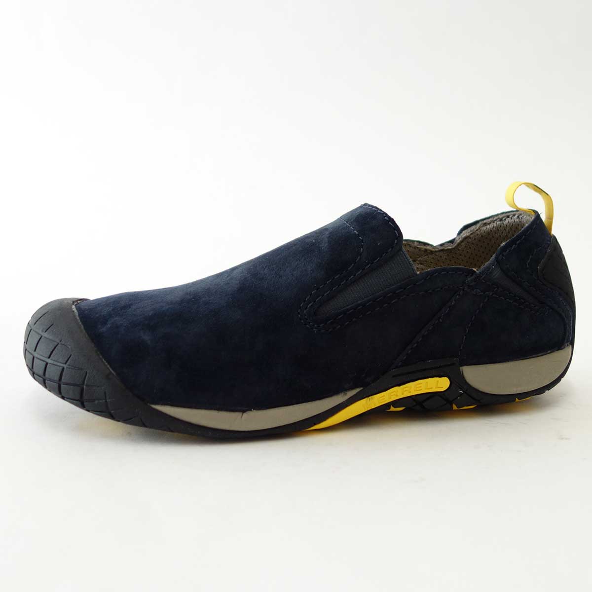 自然にフィットする快適カジュアル靴 【MERRELL メレル】パスウェイモック（メンズ） ネイビー  575519 エアークッションで快適ウォーク 『靴』