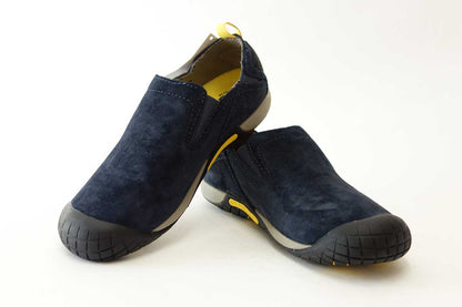 自然にフィットする快適カジュアル靴 【MERRELL メレル】パスウェイモック（メンズ） ネイビー  575519 エアークッションで快適ウォーク 『靴』