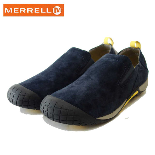 MERRELL メレル パスウェイモック（レディース） ネイビー  575520 エアークッションで快適ウォーク「靴」