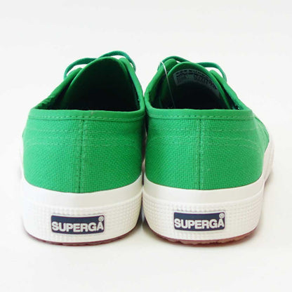 スペルガSUPERGA2750-COTUCLASSIC（ユニセックス）ILDグリーン/FAVORIO(5s000010axr)ナチュラルなキャンバススニーカーレディース「靴」