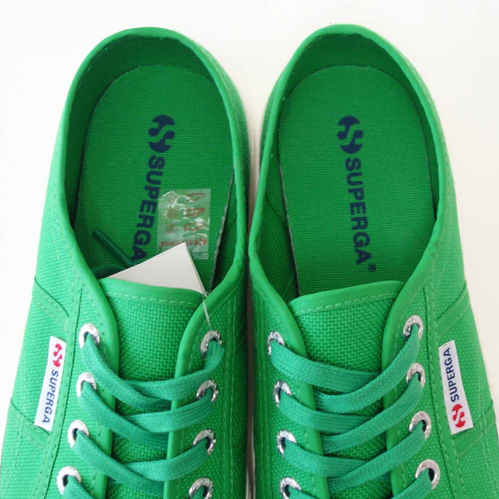 スペルガSUPERGA2750-COTUCLASSIC（ユニセックス）ILDグリーン/FAVORIO(5s000010axr)ナチュラルなキャンバススニーカーレディース「靴」