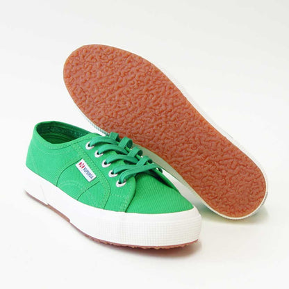 スペルガSUPERGA2750-COTUCLASSIC（ユニセックス）ILDグリーン/FAVORIO(5s000010axr)ナチュラルなキャンバススニーカーレディース「靴」