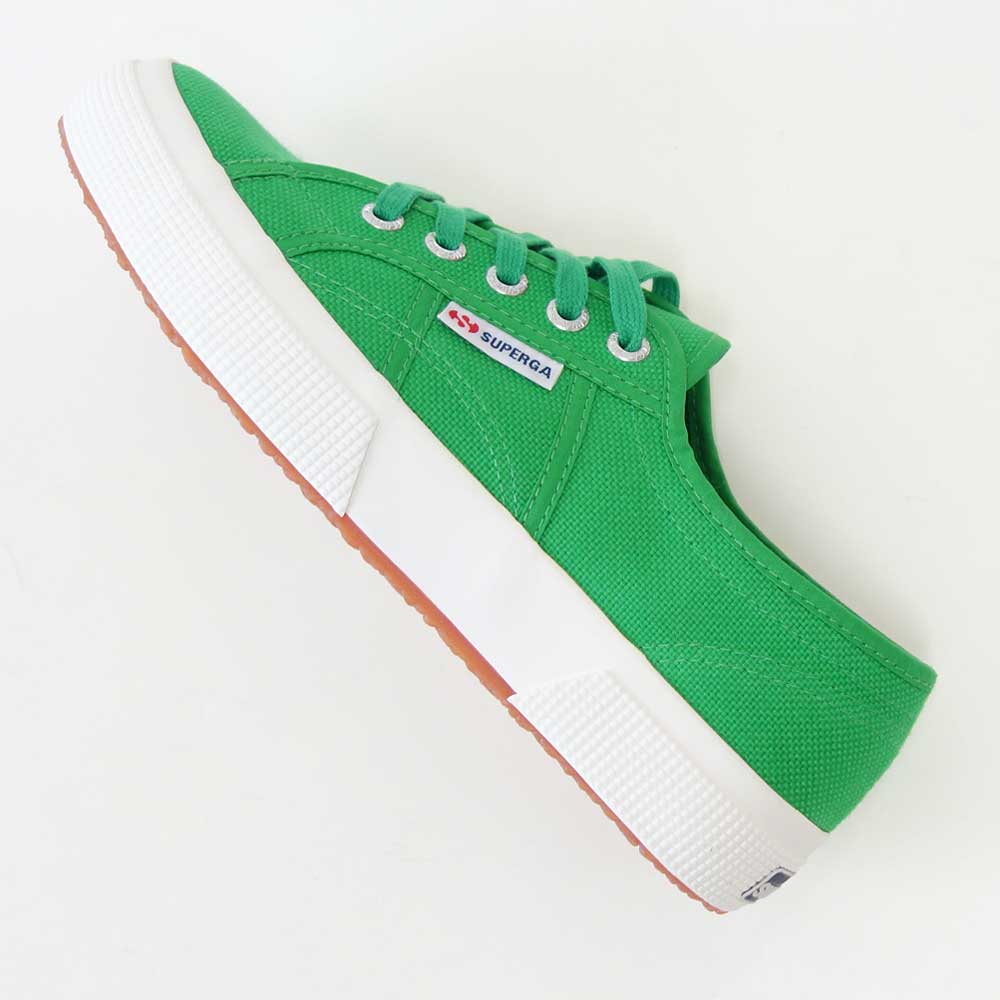 スペルガSUPERGA2750-COTUCLASSIC（ユニセックス）ILDグリーン/FAVORIO(5s000010axr)ナチュラルなキャンバススニーカーレディース「靴」
