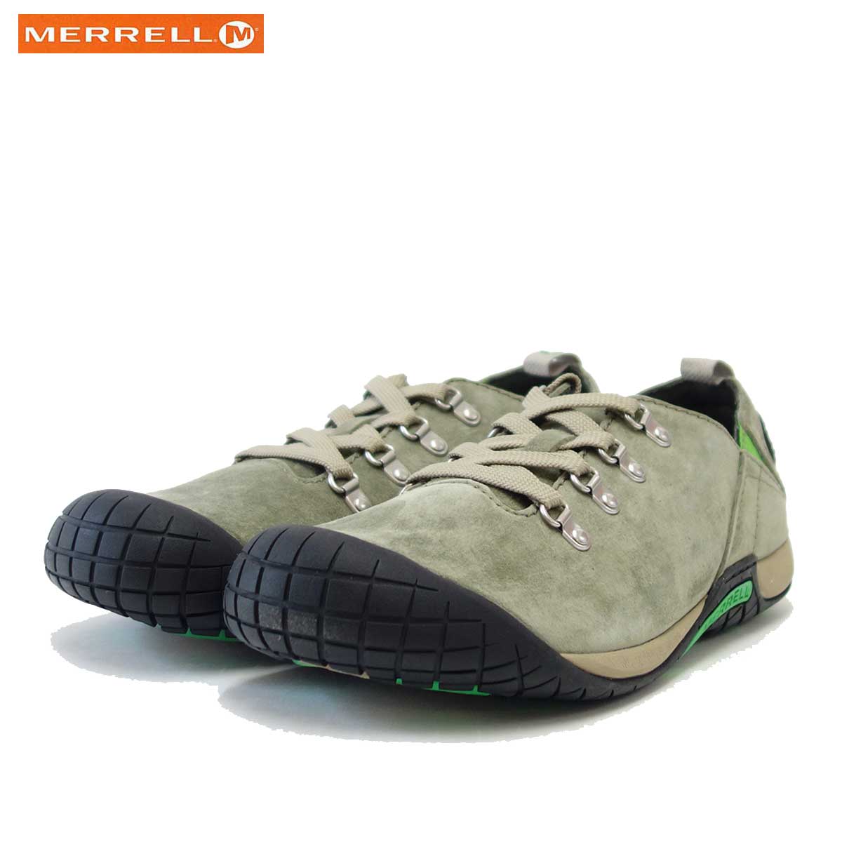 MERRELL メレル パスウェイレース（レディース） 6002304  オリーブ エアークッションで快適ウォーク「靴」
