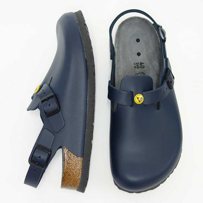 ビルケンシュトック BIRKENSTOCK プロフェッショナル  TOKIO ESD（トキオ）帯電消散機能付き 61390  ネイビー（メンズ サンダル）クロッグ サボ  「靴 」