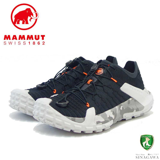 MAMMUT マムート Hueco Knit II Low Women 302006470（レディース）カラー：black-light ice gray (00720) アウトドアスニーカー ウォーキングシューズ ハイキングシューズ「靴」