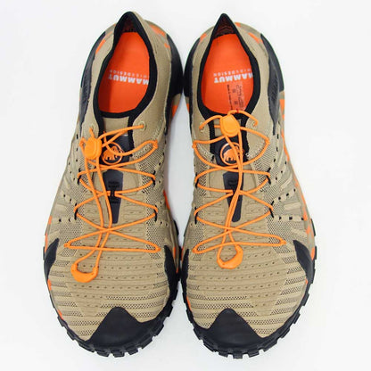 MAMMUT マムート Hueco Knit II Low Men 302006460（メンズ）カラー：savannah-black (7521) アウトドアスニーカー ウォーキングシューズ ハイキングシューズ「靴」