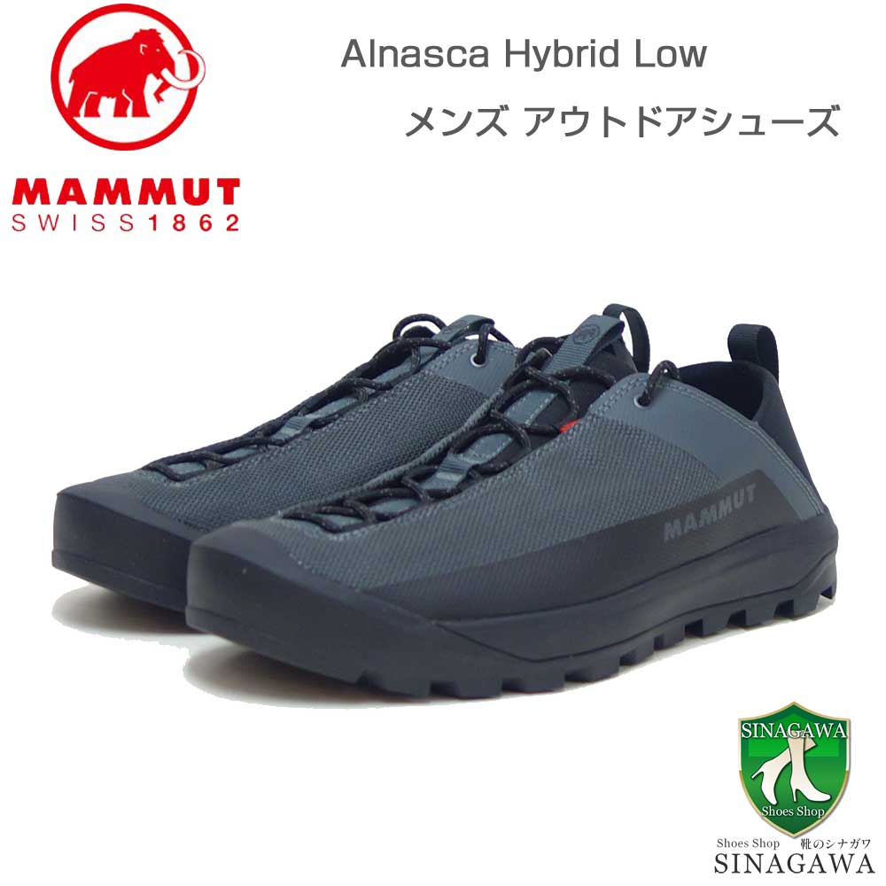 MAMMUTマムートAlnascaHybridLowMen302006600（メンズ）カラー：steel-black(00722)アウトドアスニーカーウォーキングシューズハイキングシューズ「靴」