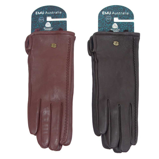 エミュー EMU W 7006 Moranbah Gloves シープスキン グローブ（レディース）