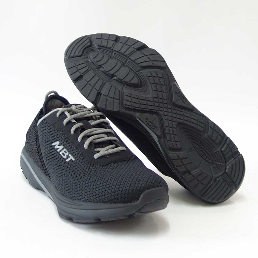 MBT エムビーティー GADI LACEUP ALL BLACK 7020351610m（メンズ）FAST ランニング ウォーキング トレーニング スニーカー 「靴」