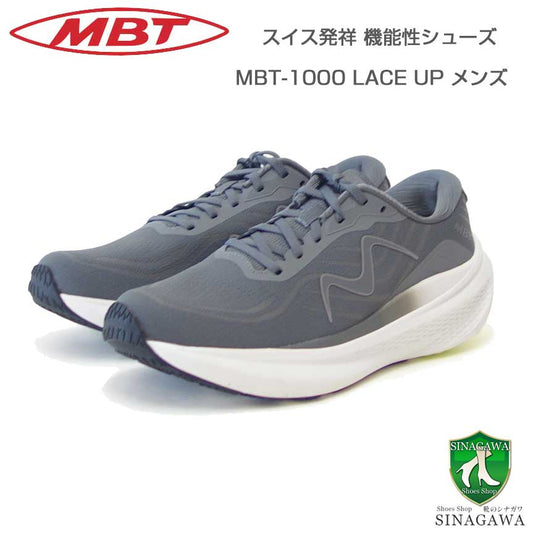 MBTエムビーティーMBT-1000LACEUPMグレー70360420y（メンズ）ランニングウォーキングトレーニングスニーカー「靴」