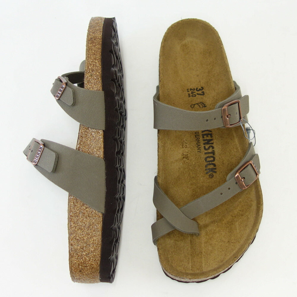 BIRKENSTOCK ビルケンシュトック MAYARI（マヤリ）Nubuck Stone 0071071 （レギュラーフィット 幅広） レディース サンダル ミュール クロッグ コンフォート ドイツ製「正規品」 「靴」