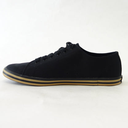 FRED PERRY フレッドペリー B7259（ユニセックス）KINGSTON TWILL  カラー：ブラック（157）  コットンスニーカー  テニスシューズ「靴」