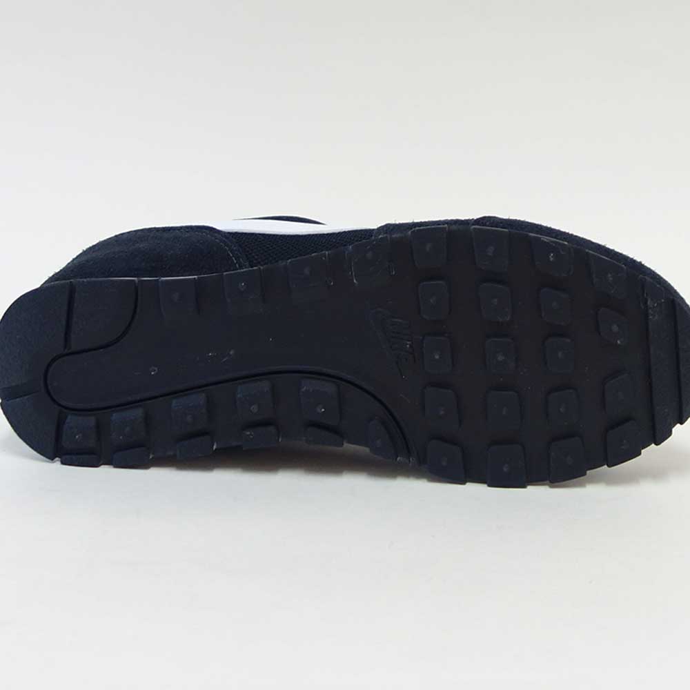 NIKEナイキウィメンズMDランナー749869018ブラック/ホワイト（レディース）スエードスニーカースポーツシューズ「靴」