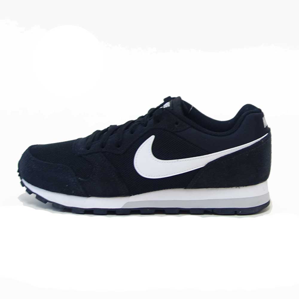 NIKE ナイキ ウィメンズ MD ランナー 749869018 ブラック / ホワイト （レディース） スエード スニーカー スポーツシューズ 「靴」