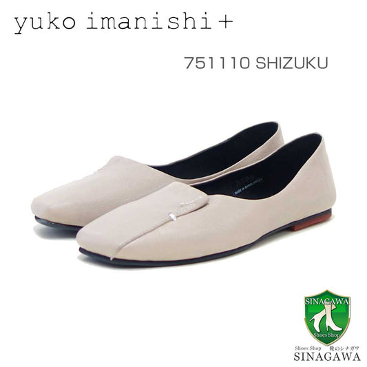 ユーコイマニシyukoimanishi+751110グレースクエアーカッターフラットスリッポンシューズ「靴」