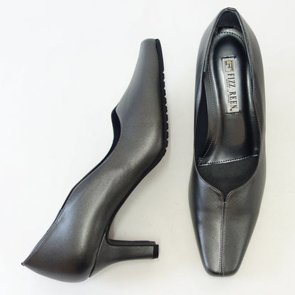 FIZZ REEN フィズリーン 7800 エタン（レディース） スタイリッシュ 快適パンプス 3E幅 6.5cmヒール スクエアトゥ 日本製 展開サイズ 23cm 24cm 「靴」