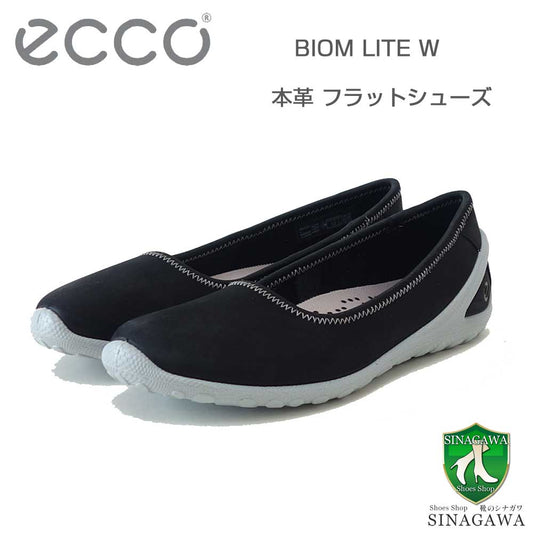 エコーECCOBIOMLITEWOMEN'SSLIP-ONブラック80236302001（レディース）フラットシューズレザースニーカースリッポンウォーキングシューズ旅行「靴」
