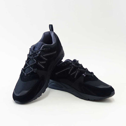 カルフKARHU804192FUSION2.0（フュージョン）カラー：ジェットブラック/ナインアイロン（ユニセックス）レザースニーカーメンズウォーキング「靴」