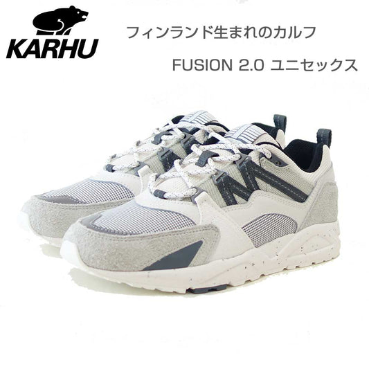 カルフKARHU804203FUSION2.0（フュージョン）カラー：FoggyDew/Turbulence（ユニセックス）レディースレザースニーカーメンズウォーキング「靴」