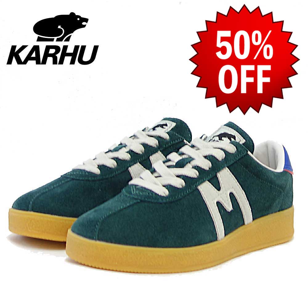 【SALE 50%OFF】 カルフ KARHU トランパス TRAMPAS)  KH 809010 （ユニセックス）June Bug / Foggy Dew  スエードレザー スニーカー「靴」