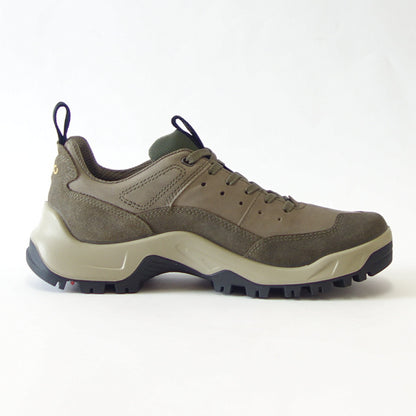 エコー ECCO OFFROAD MEN'S SHOE  グリーン (TARMAC)  82234455894（メンズ）天然皮革 ウォーキング シューズ  コンフォート レザースニーカー ハイキング 旅行 「靴」