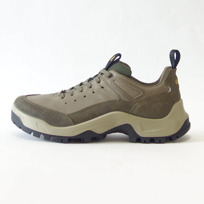 エコー ECCO OFFROAD MEN'S SHOE  グリーン (TARMAC)  82234455894（メンズ）天然皮革 ウォーキング シューズ  コンフォート レザースニーカー ハイキング 旅行 「靴」