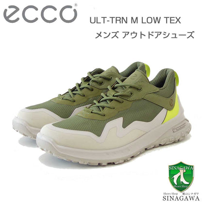エコーECCOULT-TRNMEN'Sグリーン82433461232（メンズ）アウトドアウォーキングシューズコンフォートハイキング旅行「靴」