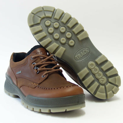 エコー ECCO TRACK25 MENS LOWCUT GTX バイソン 831714 52600（メンズ）ゴアテックス内蔵 天然皮革 ウォーキング シューズ  コンフォート レザースニーカー 「靴」