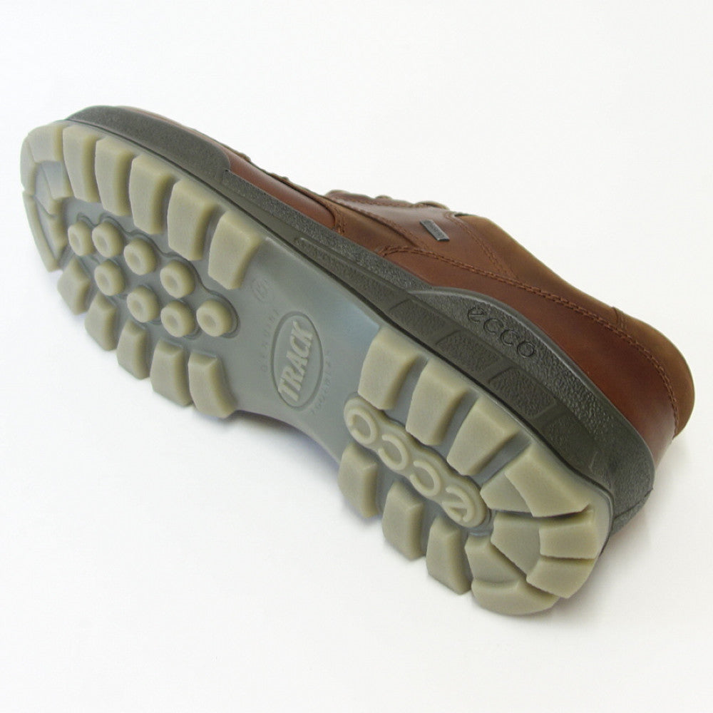 エコー ECCO TRACK25 MENS LOWCUT GTX バイソン 831714 52600（メンズ）ゴアテックス内蔵 天然皮革 ウォーキング シューズ  コンフォート レザースニーカー 「靴」