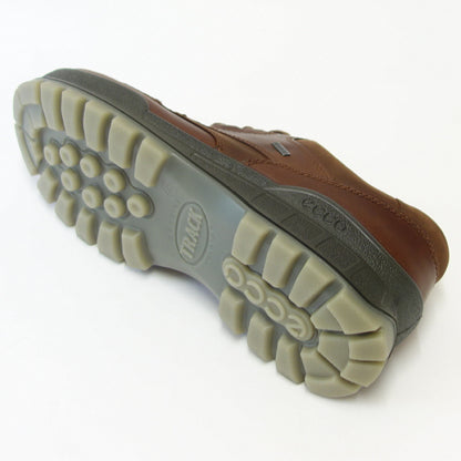 エコー ECCO TRACK25 MENS LOWCUT GTX バイソン 831714 52600（メンズ）ゴアテックス内蔵 天然皮革 ウォーキング シューズ  コンフォート レザースニーカー 「靴」