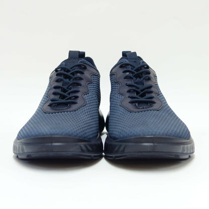 エコー ECCO ATH 1F STREET STYLE LEATHER SNEAKERS ネイビー 83490451142（メンズ）天然皮革 ウォーキング シューズ  コンフォート レザースニーカー 「靴」