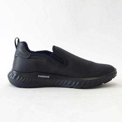 エコー ECCO TH 1F MEN’S LEATHER SLIP ON SHOESブラック 834924 51052（メンズ カジュアル）天然皮革 ウォーキング シューズ  コンフォート レザースニーカー 「靴」