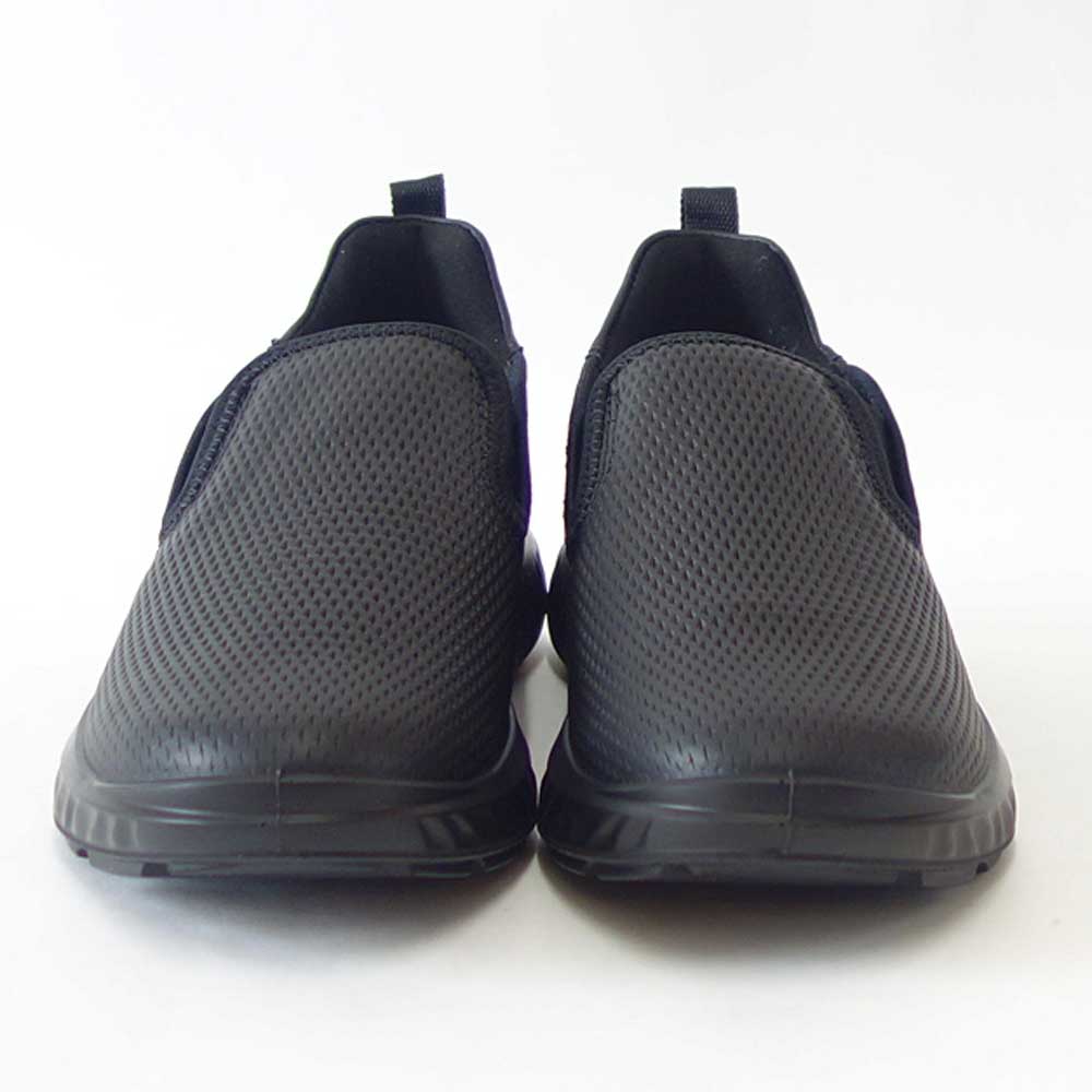 エコー ECCO TH 1F MEN’S LEATHER SLIP ON SHOESブラック 834924 51052（メンズ カジュアル）天然皮革 ウォーキング シューズ  コンフォート レザースニーカー 「靴」
