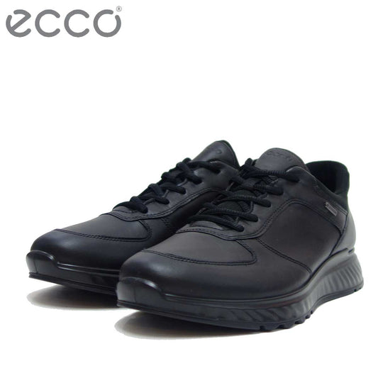 エコー ECCO EXOSTRIDE M LOW GTX  ブラック 835304（メンズ）ゴアテックス内蔵のウォーキングシューズ 「靴」