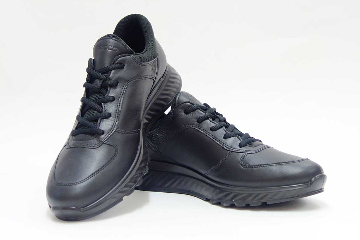 エコー ECCO EXOSTRIDE M LOW GTX  ブラック 835304（メンズ）ゴアテックス内蔵のウォーキングシューズ 「靴」