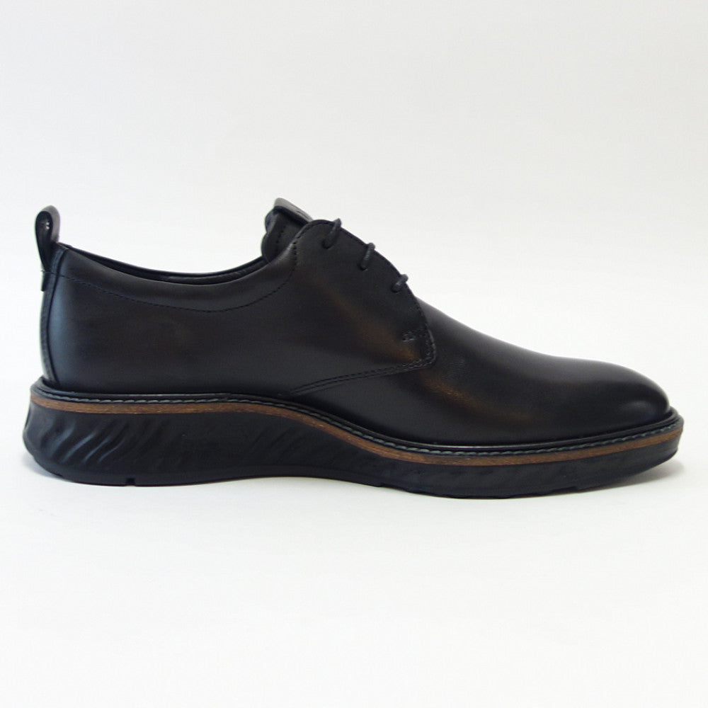 エコー ECCO ST.1 HYBRID PLAIN TOE TIE   836404 01001 ブラック（メンズ）上質レザーのビジネスシューズ プレーントゥ レースアップ「靴」