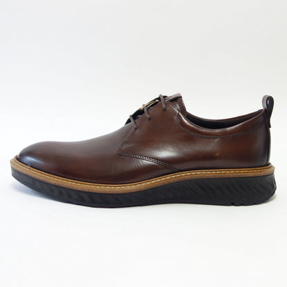 エコー ECCO ST.1 HYBRID PLAIN TOE TIE   836404 01053 コニャック（メンズ）上質レザーのビジネスシューズ プレーントゥ レースアップ「靴」