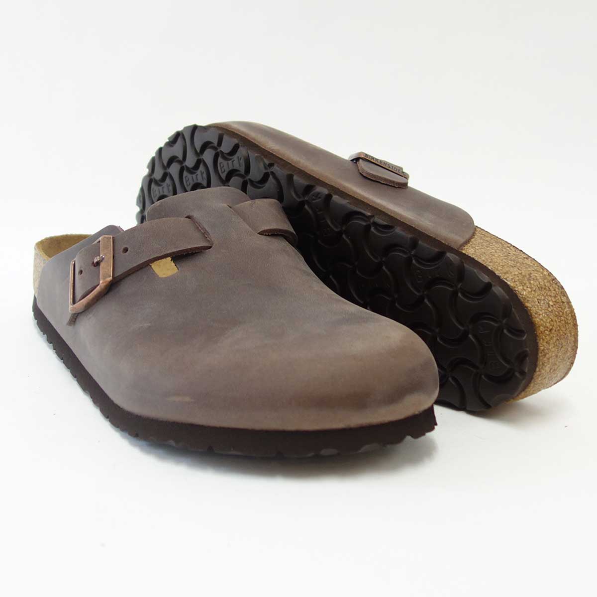 正規品 BIRKENSTOCK（ビルケンシュトック） Boston（ボストン）メンズ GC 860131（オイルドレザー／ハバナ） ドイツ生まれの快適フットベッド（正規輸入品） 「靴」