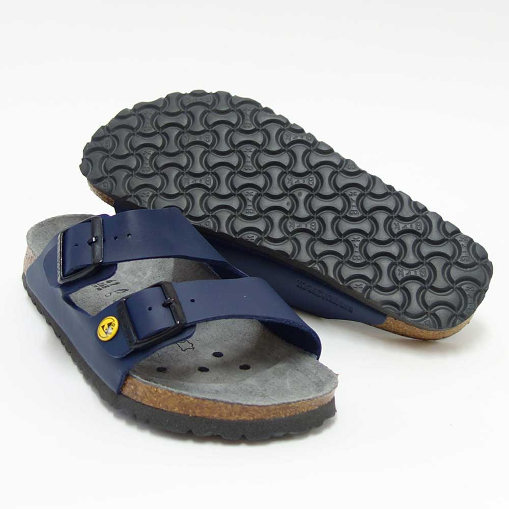 ビルケンシュトック BIRKENSTOCK プロフェッショナル  ARIZONA ESD（アリゾナ）帯電消散機能付き 89430  ネイビー（メンズ サンダル）クロッグ サボ  「靴 」