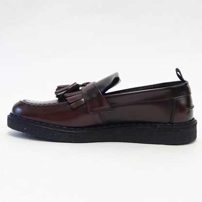 フレッドペリー FRED PERRY B9278 158（ユニセックス）Fred Perry George Cox Tassel Loafer カラー：OXBLOOD スリッポン クレープソール「靴」